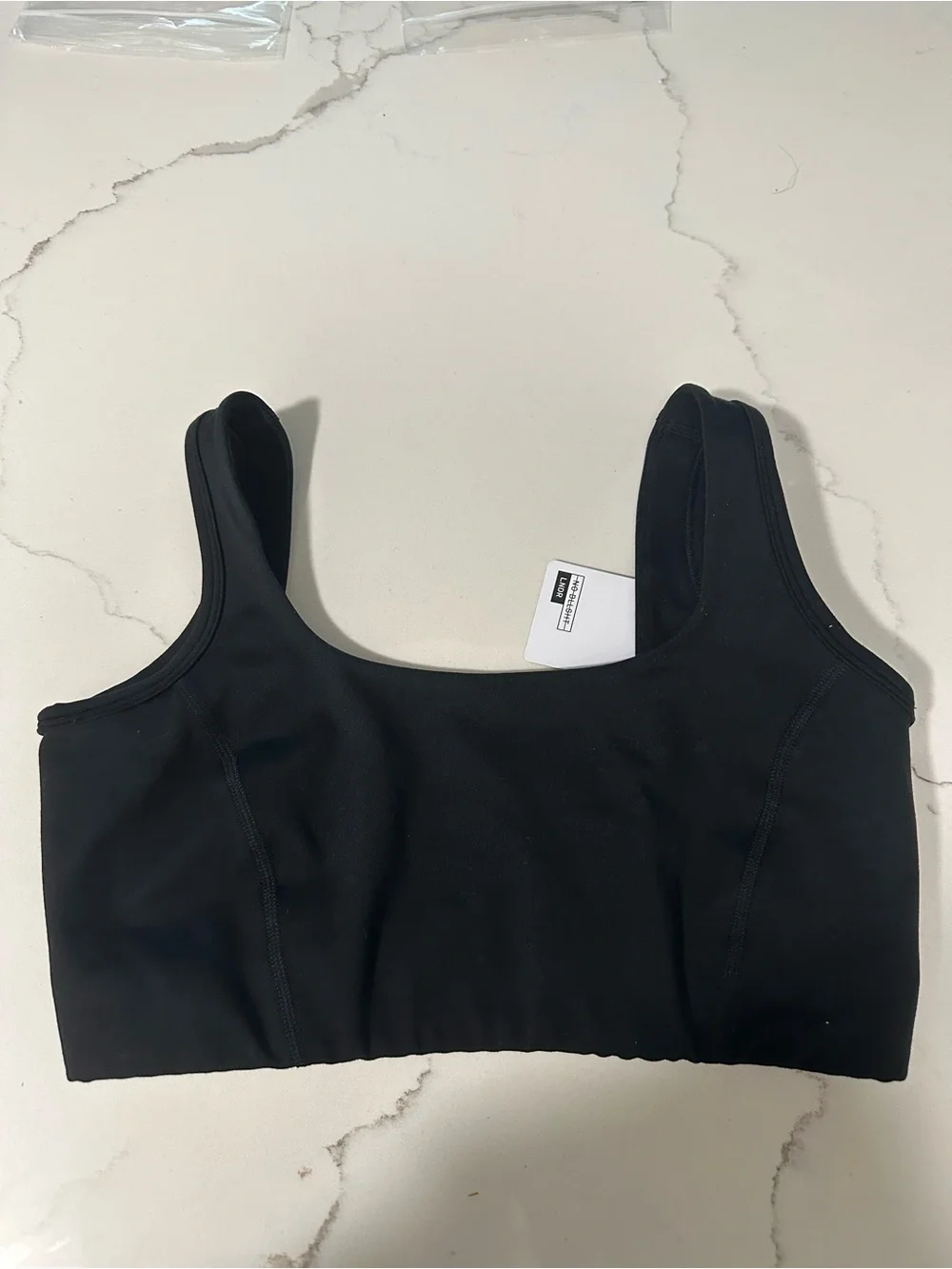 Everyday Scoop Neck Obsession Sports Bra in Black